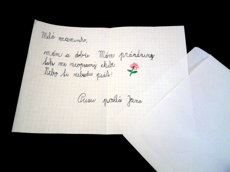 Letné tábory - Nehnevajte sa na deti za chyby v listoch